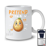 Pretend I'm A Potato; Awesome Halloween Costume Potato Vegan Lover; Family Group T-Shirt