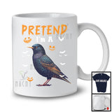 Pretend I'm A Starling; Awesome Halloween Costume Starling Animal Lover; Family Group T-Shirt