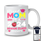 Proud Mom Of A 2024 Senior Class Graduate, Wonderful Mother's Day Graduation, Family Group T-Shirt