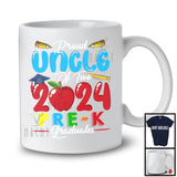 Proud Uncle Of Two 2024 Pre-K Graduates, Lovely Father's Day Graduation Proud, Family T-Shirt