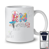 RN Certified, Floral Nurse Nursing Healthcare Lover, Flowers Proud Careers Group T-Shirt