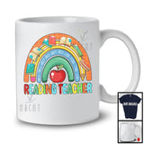 Reading Teacher; Colorful Rainbow School Things; Matching Reading Teacher Students Group T-Shirt