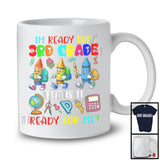 Ready For 3rd Grade But Is It Ready For Me, Humorous Back To School Crayons, Student Squad T-Shirt