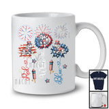 Red White Blue, Lovely 4th Of July Three Horse Sunglasses, American Flag Patriotic Group T-Shirt