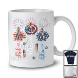 Red White Blue, Lovely 4th Of July Three Labrador Retriever Sunglasses, American Flag Patriotic T-Shirt