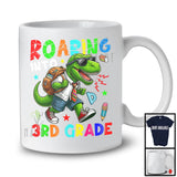 Roaring Into 3rd Grade, Humorous First Day Of School T-Rex Dinosaur Lover, Students Group T-Shirt