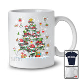 Santa ELF Reindeer BBQ Grilling Christmas Tree, Cheerful X-mas Lights BBQ Lover, Careers Group T-Shirt