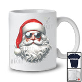 Santa Man Face Sunglasses; Adorable Christmas Santa Pajama; Matching X-mas Family Group T-Shirt