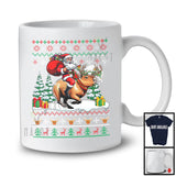 Santa Riding Capybara; Fantastic Christmas Sweater Santa Capybara; Animal Snow X-mas Tree T-Shirt