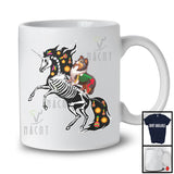 Sheltie Riding Unicorn Skeleton, Joyful Cinco De Mayo Unicorn Animal, Proud Mexican T-Shirt