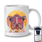Skeleton Candy Heart Rib Cage X Ray, Scary Halloween Treatment Skeleton, Family Lover T-Shirt