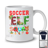 Soccer Elf Squad; Wonderful Christmas Simple Elf Costume; Pajamas Sport Player Team T-Shirt