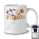 Stepmom, Creepy Halloween Costume Witch Boo Ghost Lover, Pumpkin Matching Family Group T-Shirt