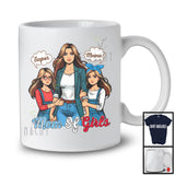 Super Mom Of Girls, Wonderful Mother's Day Proud Daughter Mom Lover, Matching Family Group T-Shirt