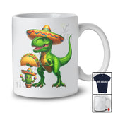T-Rex Eating Taco, Humorous Cinco De Mayo T-Rex Cactus, Sombrero Mexican Pride T-Shirt