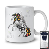 T-Rex Riding Unicorn Skeleton, Joyful Cinco De Mayo Unicorn Animal, Proud Mexican T-Shirt