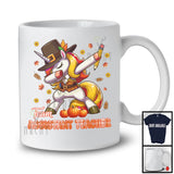 Team Assistant Teacher, Amazing Thanksgiving Dabbing Unicorn Fall Leaves, Proud Careers Group T-Shirt