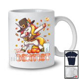Team Dentist, Amazing Thanksgiving Dabbing Unicorn Fall Leaves, Proud Careers Group T-Shirt