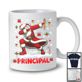 Team Principal, Merry Christmas Santa Snowing, X-mas Matching Proud Careers Group T-Shirt