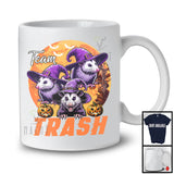 Team Trash, Horror Halloween Costume Three Opossum Witches Lover, Matching Family Group T-Shirt