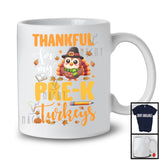 Thankful For My Pre-K Turkeys; Wonderful Thanksgiving Turkey Fall Leaves; Teacher Group T-Shirt