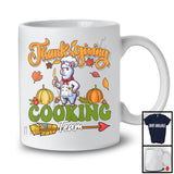 Thanksgiving Cooking Team, Humorous Thanksgiving Fall Pumpkins Llama Lover, Family Group T-Shirt
