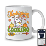Thanksgiving Cooking Team, Humorous Thanksgiving Fall Pumpkins Unicorn Lover, Family Group T-Shirt