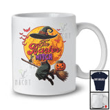 The Barber Witch, Awesome Halloween Witch Riding Broomstick, Matching Careers Group T-Shirt