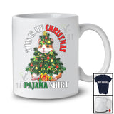 This Is My Christmas Pajama Shirt; Fantastic X-mas Tree Cosplay Hamster Owner; Family Group T-Shirt