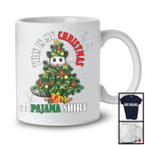 This Is My Christmas Pajama Shirt; Fantastic X-mas Tree Cosplay Opossum Owner; Family Group T-Shirt