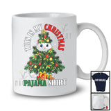 This Is My Christmas Pajama Shirt; Fantastic X-mas Tree Cosplay Persian Cat Owner; Family Group T-Shirt