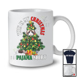 This Is My Christmas Pajama Shirt; Fantastic X-mas Tree Cosplay Ragdoll Cat Owner; Family Group T-Shirt