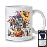 Three Mummy Pumpkin Llama, Horror Halloween Costume Witch Castle, Animal Lover Group T-Shirt