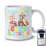 Today Is My Dog's Birthday, Lovely Birthday Party Whippet Owner Lover, Friends Family Team T-Shirt