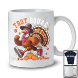 Trot Squad, Awesome Thanksgiving Turkey Marathon Running, Matching Runner Group T-Shirt