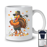 Turkey Playing Golf, Amazing Thanksgiving Sport Player Team, Matching Family Group T-Shirt