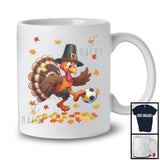 Turkey Playing Soccer, Amazing Thanksgiving Sport Player Team, Matching Family Group T-Shirt