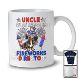 Uncle Of An Awesome Fireworks Director, Lovely 4th Of July Dachshund, Fireworks Patriotic T-Shirt