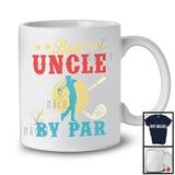 Vintage Best Uncle By Par, Wonderful Father's Day Golf Player Lover, Matching Family Group T-Shirt