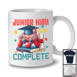 Vintage Junior High Level Complete, Joyful Graduation Game Controller, Graduate Gaming Gamer T-Shirt