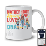 Vintage Motherhood Requires Love Not DNA, Amazing Mother's Day Stepmom Proud, Family T-Shirt