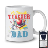 Vintage My Favorite Teacher Calls Me Dad, Amazing Father's Day Teacher Teaching, Dad Family T-Shirt