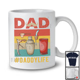 Vintage Retro Dad Daddy Life, Amazing Father's Day Bartender Group, Matching Family Team T-Shirt