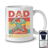 Vintage Retro Dad Daddy Life, Amazing Father's Day Carpenter Group, Matching Family Team T-Shirt