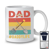 Vintage Retro Dad Daddy Life, Amazing Father's Day Farmer Group, Matching Family Team T-Shirt