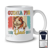Vintage Retro Guinea Pig Dad, Lovely Father's Day Animal, Matching Family Group T-Shirt