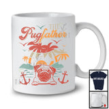 njC z34/s1Vintage The Pugfather, Amazing Father's Day Pug Owner Lover, Matching Family Group T-Shirt
