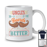 Vintage Uncles With Beards Are Better, Amazing Father's Day Bearded Uncle, Family Group T-Shirt