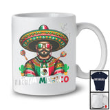 Viva Mexico; Awesome Independence Day Men Mexican Flag Sunglasses Sombrero; Family T-Shirt