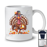 Volleyball Ball Turkey; Humorous Thanksgiving Turkey; Sport Playing Player Team T-Shirt
